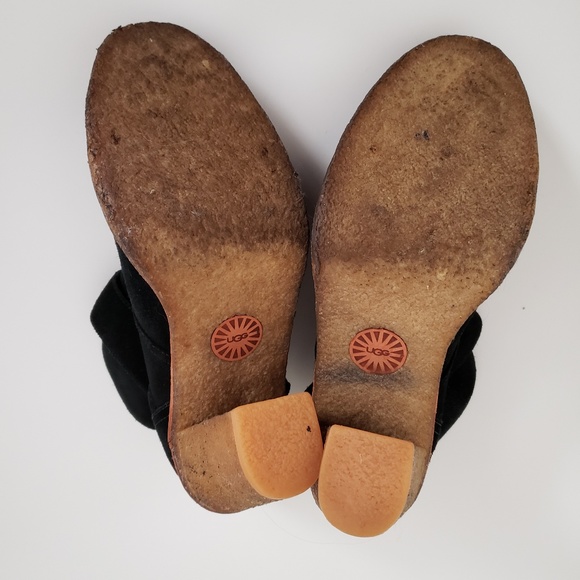 UGG Black and Brown Ankle Boots - Picture 8 of 8